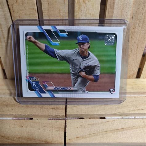 Brady Singer Rc 2021 Topps Series 1 Base Set Baseball Card Etsy