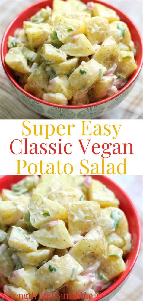 The Best Old Fashioned Vegan Potato Salad Your Favorite Classic American Potato Salad Now As A