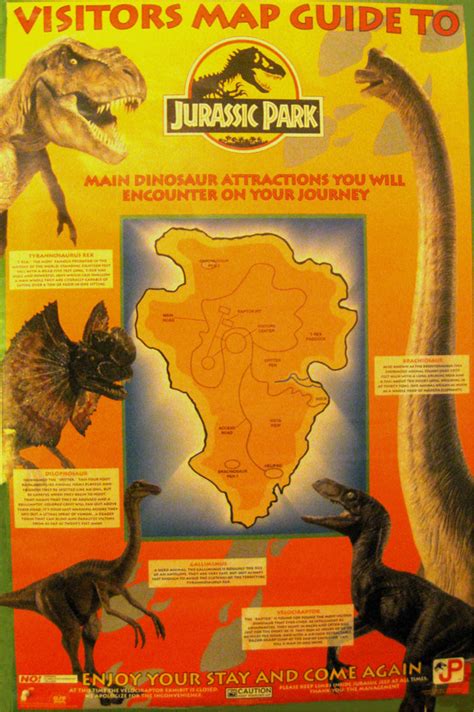 Lot 2 Vintage Jurassic Park Posters