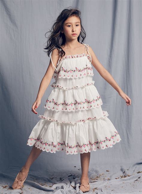 Nellystella Love Luna Dress In Bright White Hello Alyss Designer