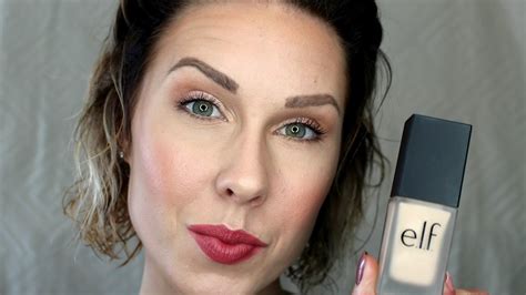 6 Elf Flawless Finish Foundation Review Demo Youtube