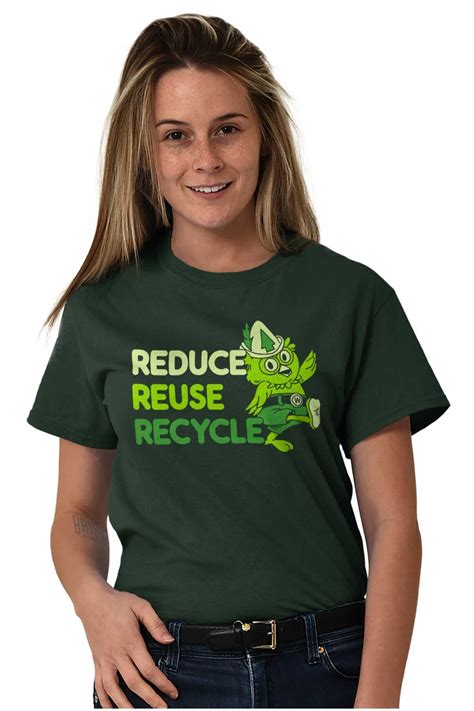 Reduce Reuse Recycle T Shirt Woodsy Owl Officially Licensed