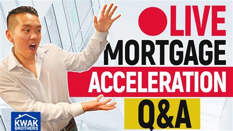 Live Mortgage Acceleration Qanda May 29th 2019 Youtube