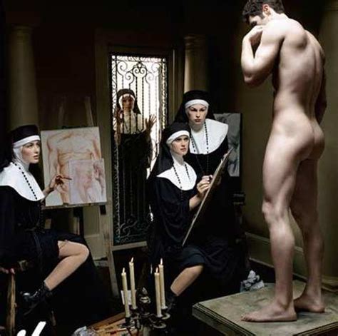 Naked Mans And Nuns Riles Some But Not All Catholics Web Art Academy Web Art Academy