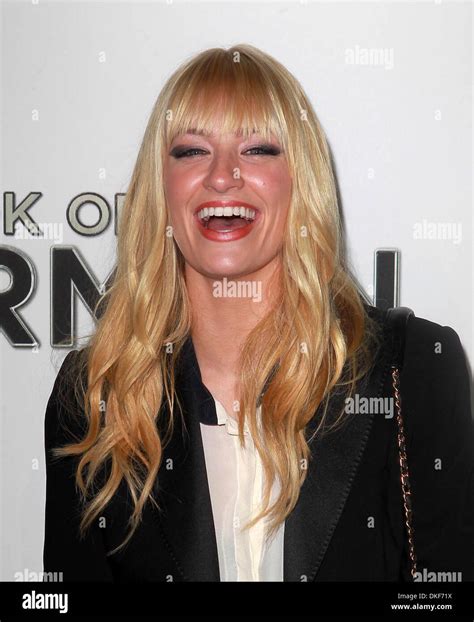 Beth Behrs The Book Of Mormon Opening Night Held At Pantages Theatre