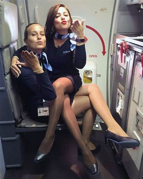 Flight Attendants Legs On Flickr