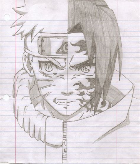 Drawings Naruto Sketch Drawing Sasuke Drawing Anime Sketch