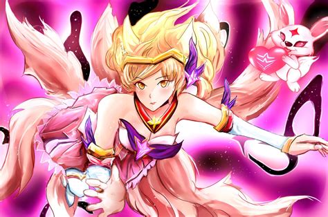 Star Guardian Ahri Wallpapers Fan Arts League Of Legends Lol Stats