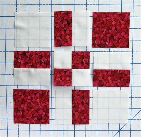 Disappearing Four Patch Quilt Block Tutorial New Quilters