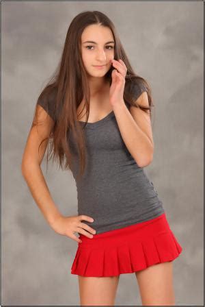 Imx To Teenmodeling Tmtv Leeza Red Skirt X