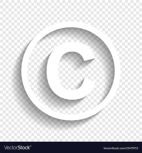 Registered Symbol White