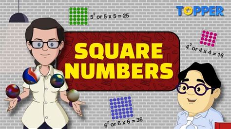 Finding Square Numbers Properties Of Square Numbers Class 8th Maths