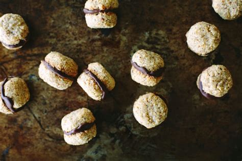Chocolate Filled Baby Hazelnut Cookies Recipe Gluten Dairy Free