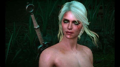 The Witcher Iii Naked Mod R Apparition De Ciri P Youtube