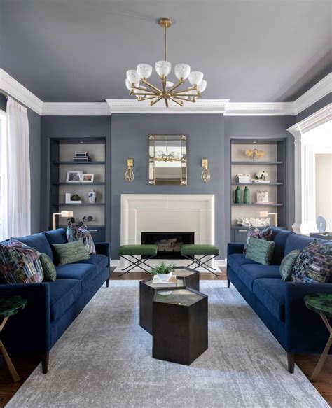 Gray And Blue Living Room Create A Serene And Stylish Space Trendedecor