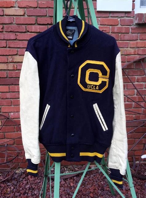 Vintage Ucla Letterman Jacket By Whiting 1730927553
