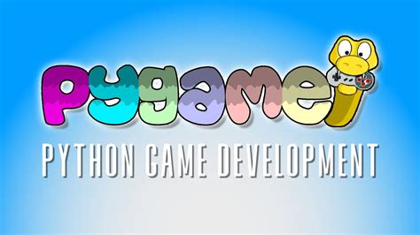 Pygame Python Game Development Youtube