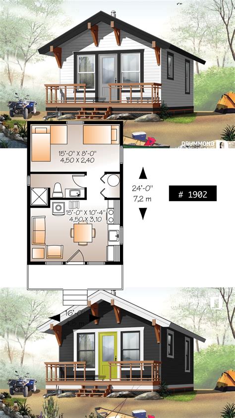 Tiny House Cabin Plans F