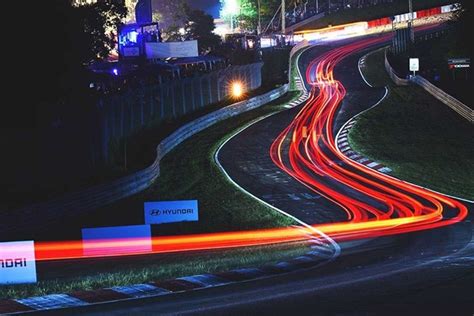 Nordschleife At Night One Lap From The Nürburgring 24 Hour