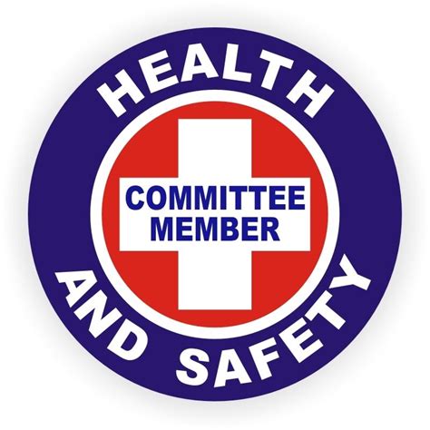 A workplace health and safety committees (hsc) is a formal committee established to facilitate cooperation between an employer and workers in developing and carrying out measures to ensure health and safety at work. Health and Safety Committee Member Hard Hat Decal / Helmet ...