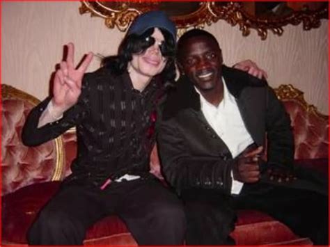 With Akon Michael Jackson Fan Art 9238852 Fanpop