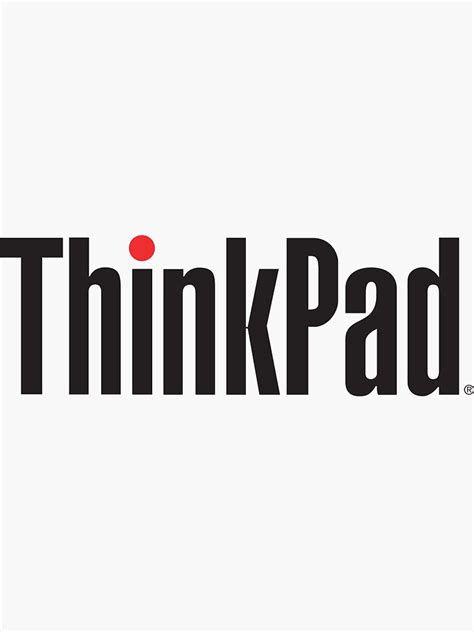 Thinkpad Logo Sticker For Sale By Aleph12 Redbubble