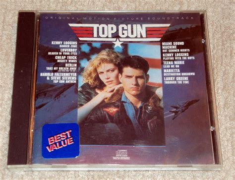 Top Gun Original Motion Picture Soundtrack Cd Kenny Loggins Cheap