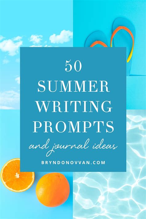 50 Summer Writing Prompts