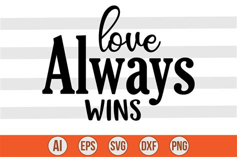 Love Always Wins Graphic By Creativemim2001 · Creative Fabrica