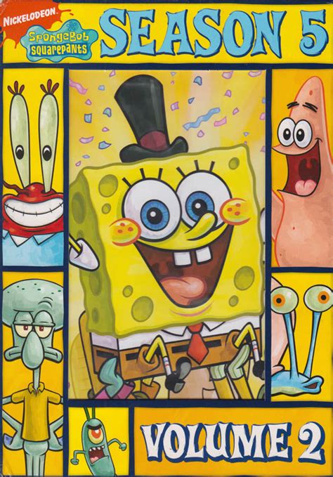 Spongebob Squarepants Season 5 Vol 2 Boxset On Dvd Movie