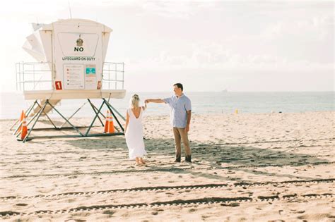 Raleigh Wedding Photographer Fort Lauderdale Beach Engagement Sunrise Engagement Photos