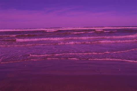 Purple Ocean Aesthetic 💖image About Love In Passi ♡ N 💜 F Purple By