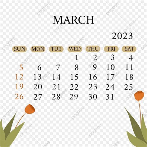 Calendario Bulan Maret 2023 Png Png Kalender Calendario Masehi 2023
