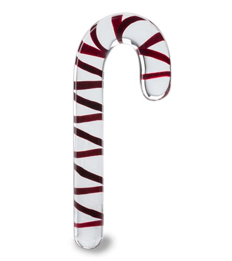 candy cane glass dildo love and vibes