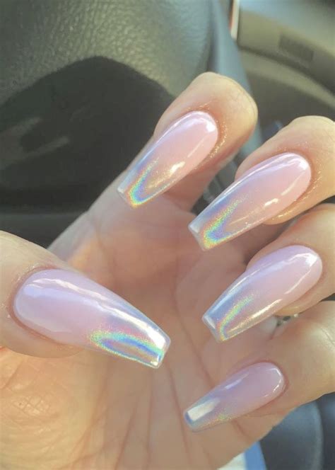 Claws Kjvougee Holographic Nails Cute Acrylic Nails Aycrlic Nails