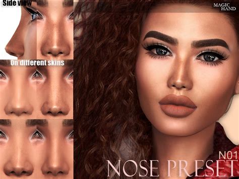 Cc Finds Obscurus Sims Nose Presets For Your Female Hot Sex Picture My Xxx Hot Girl