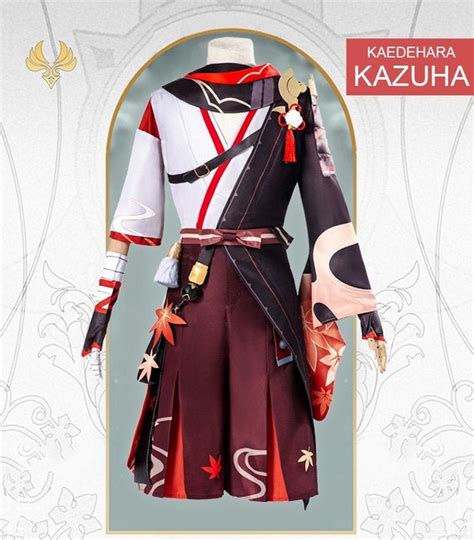 Kazuha Cosplay Genshin Impact Costume And Wig Etsy