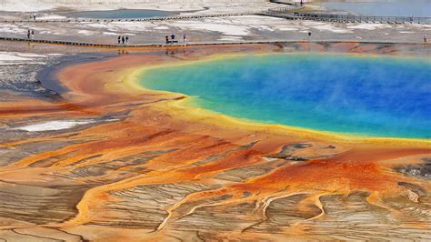 Yellowstone Geothermal Features And Thermal Pools