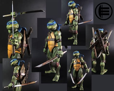 Tmnt Teenage Mutant Ninja Turtles Custom Crafted Katanas Sword Etsy