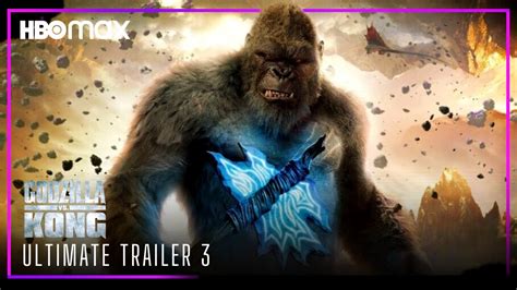 Godzilla Vs Kong 2021 Ultimate Trailer 3 Hbo Max Youtube