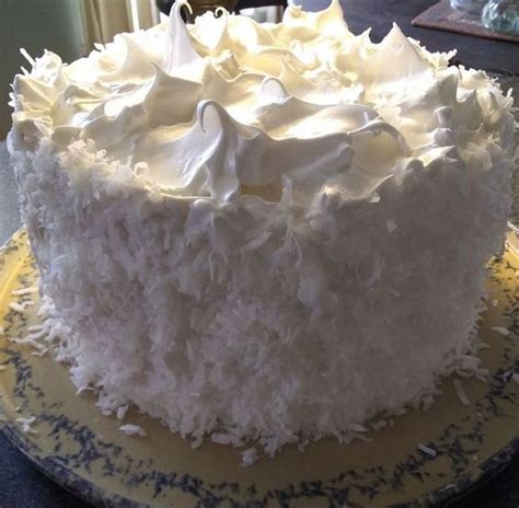 Coconut Cake With Seven Minute Frosting