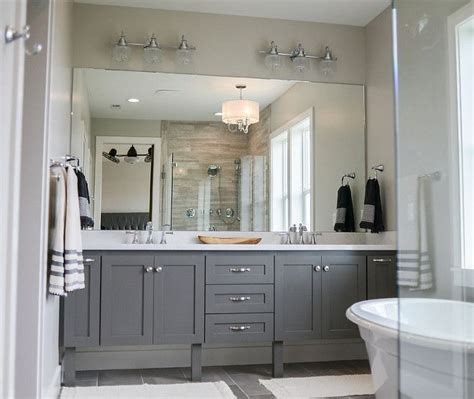 Unlike so many other gray paint tones that lean towards blue undertones, dorian gray is a true warm gray. Sw Dorian gray | Painting bathroom cabinets, Grey bathroom ...