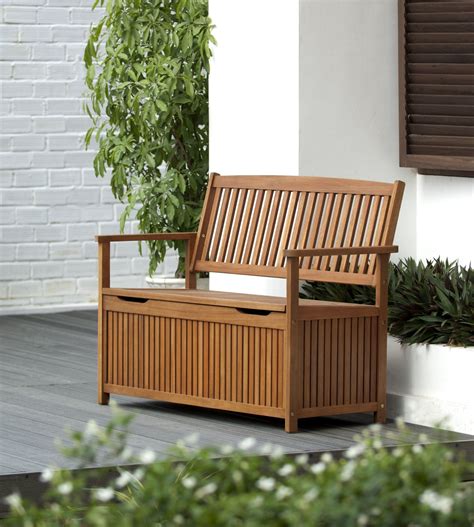 Modern Outdoor Storage Bench