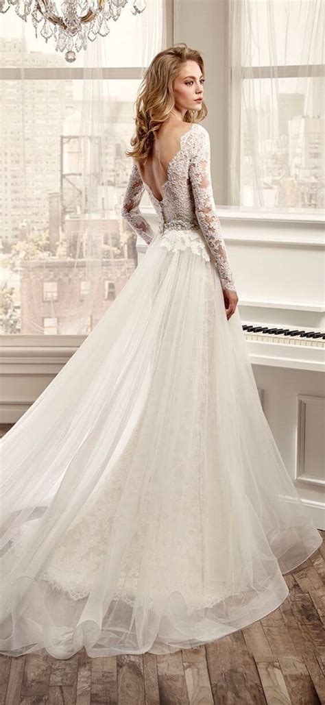 Long sleeve dresses are ideal for cold season weddings because you feel cozier in them plus such a dress is timeless, and you can also go for a church ceremony in a long sleeve dress. 45 of the Most Stunning Long Sleeve Wedding Dresses