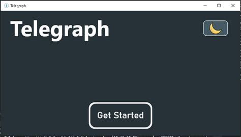 Github New Dev0telegraph Telegraph App For Desktop