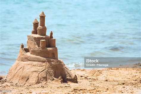 Built House Sand Castle Stock Photo Download Image Now Sandcastle