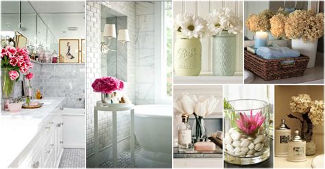 Relaxing Flowers Bathroom Decor Ideas That Will Refresh