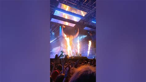 Muse Knights Of Cydonia Live In Milton Keynes Part 1 Youtube