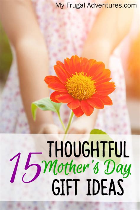 Check spelling or type a new query. 15 Thoughtful Mother's Day Gift Ideas - My Frugal Adventures