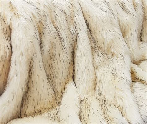 Tissavel Himalaya Faux Fur Fabric Per Meter - Faux Fur Throws, Fabric and Fashion